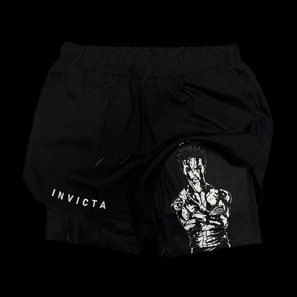 Anime Workout Standard Size Shorts