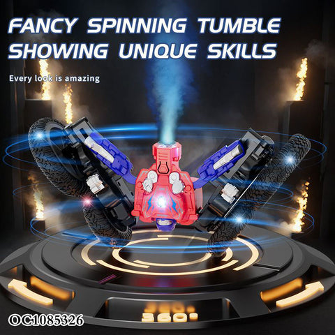 Remote Control Transforming Robot Car