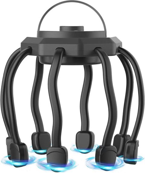 Hair Scalp Massager with 8 Vibrating Contacts