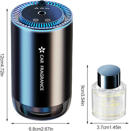 Car Fragrance Air Freshener With Oil Mini Diffuser