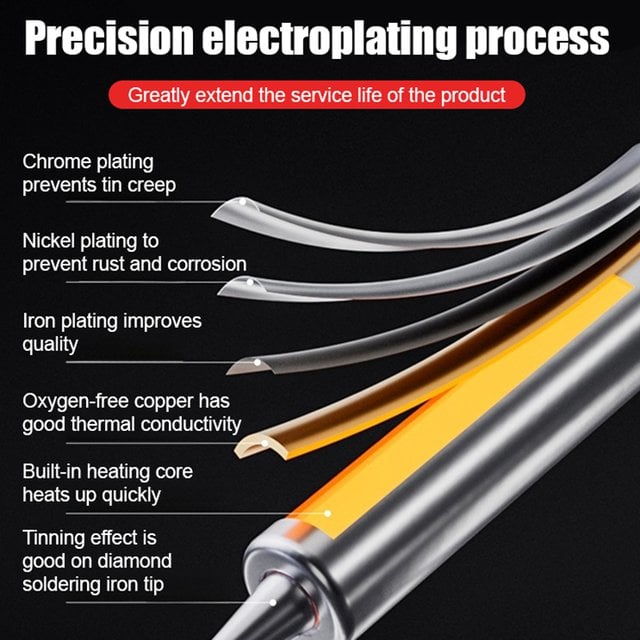 Automatic Soldering Gun Kit,Hand-held Soldering Iron Kit