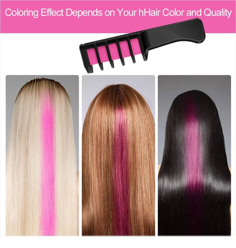 Hair Chalk Comb For Girls Kids