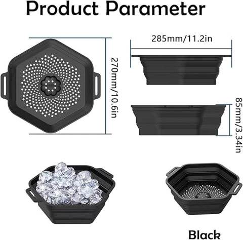 Portable Silicone Ice Bath Barrel