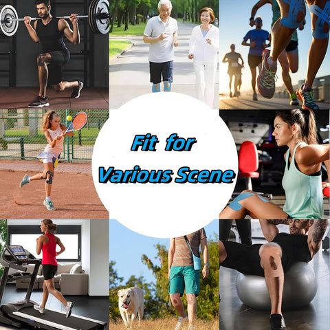 Pre-Cut Kinesiology Tape for Knees