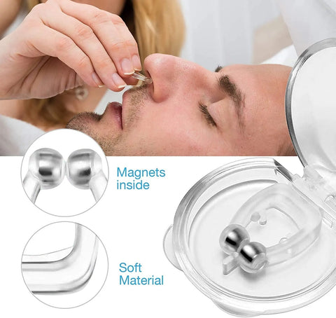 Magnetic Nose Anti Snore Device