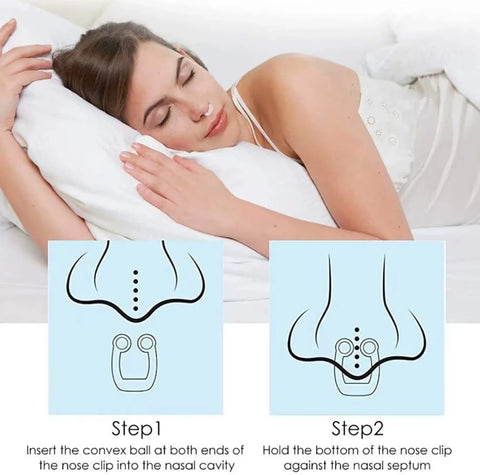 Magnetic Nose Anti Snore Device