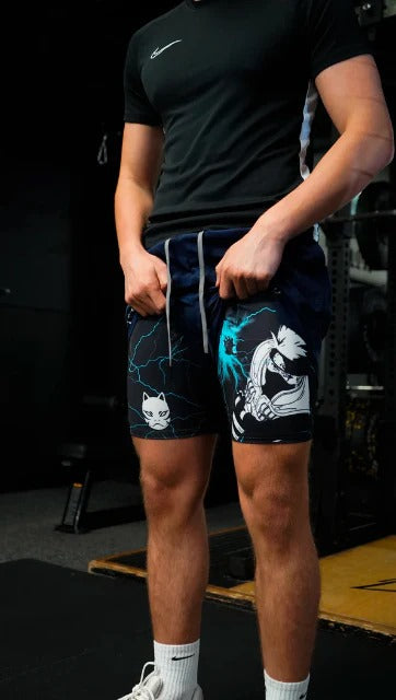 Anime Workout Standard Size Shorts
