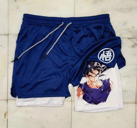Anime Workout Standard Size Shorts
