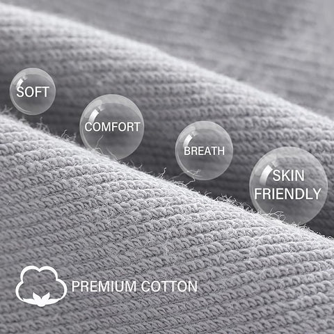 Ultra Thin Liner Socks Non Slip ComBed Cotton No Show Socks (Pack Of 3)