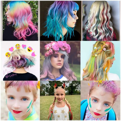 Hair Chalk Comb For Girls Kids