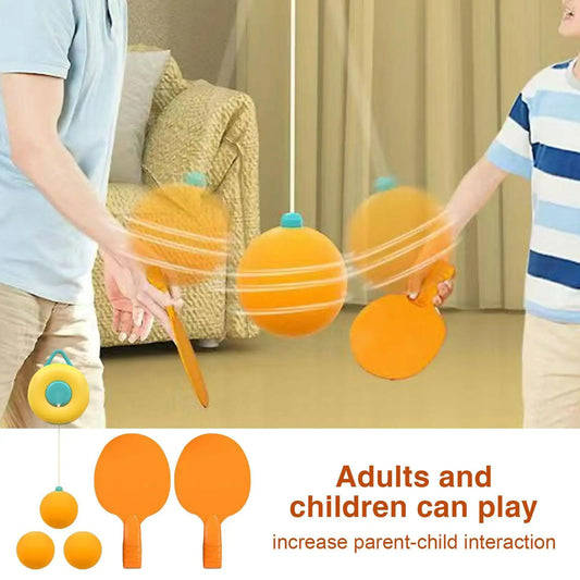 🎁 Indoor Hanging Table Tennis Trainer Portable Set 🏓