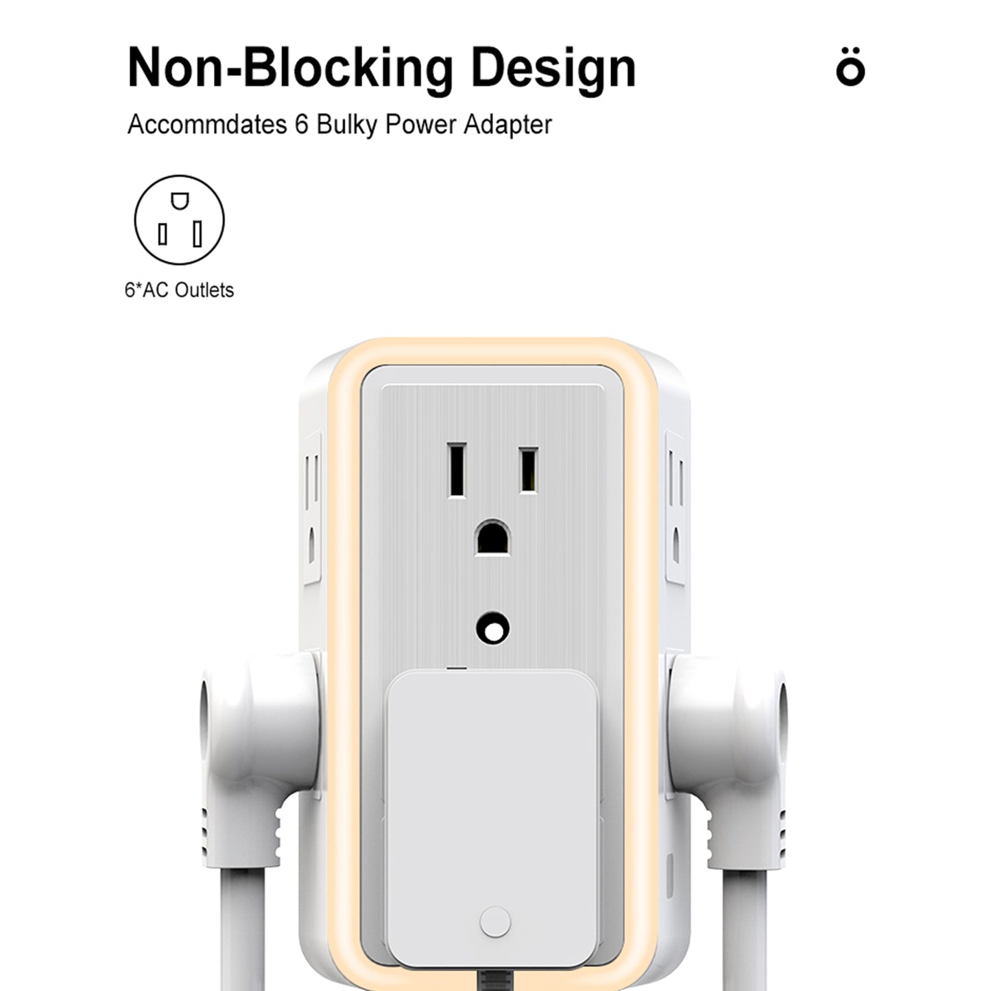 Multi Plug Outlet Surge Protector