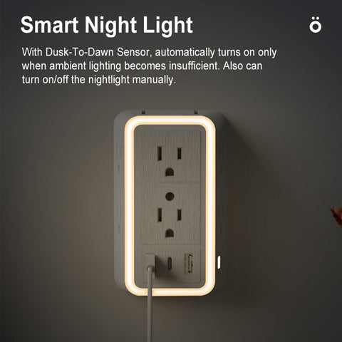 Multi Plug Outlet Surge Protector