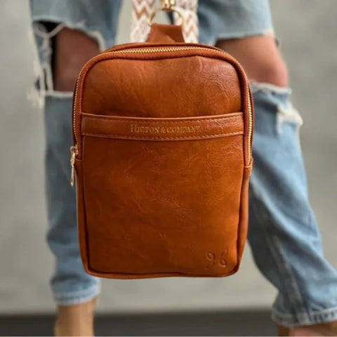 Higton Crossbody Diaper Bag - Instant Baby Wipes Access