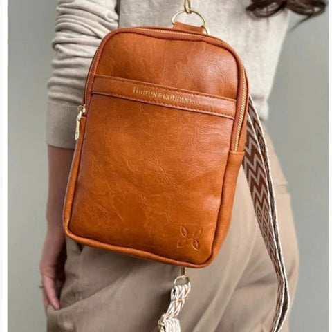 Higton Crossbody Diaper Bag - Instant Baby Wipes Access